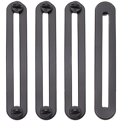 4Pcs 304 Stainless Steel & Brass Brooches JEWB-CP00002-1