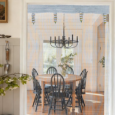 Polyester Door String Curtain AJEW-WH20128-054B-1