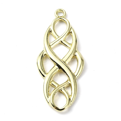 Rack Plating Alloy Pendants PALLOY-K023-01G-1