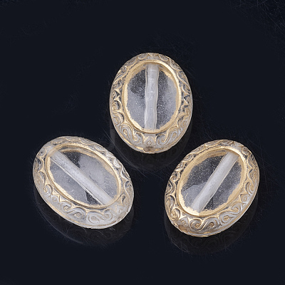 Transparent Acrylic Beads X-TACR-Q264-02-1
