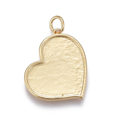 Brass Pendants ZIRC-M108-57G-1