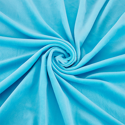 Polyester Plush Fabric DIY-WH0504-296A-1