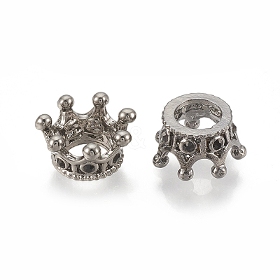 Alloy European Beads MPDL-S066-006A-M-1