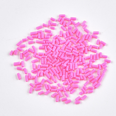 Handmade Polymer Clay Sprinkle Beads X-CLAY-T015-22B-1