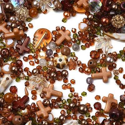 Opaque & Transparent Acrylic Beads SACR-XCP0001-06E-1