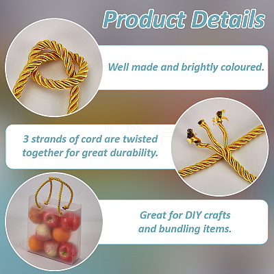 3-Ply Polyester Twisted Cord OCOR-WH0058-92-1