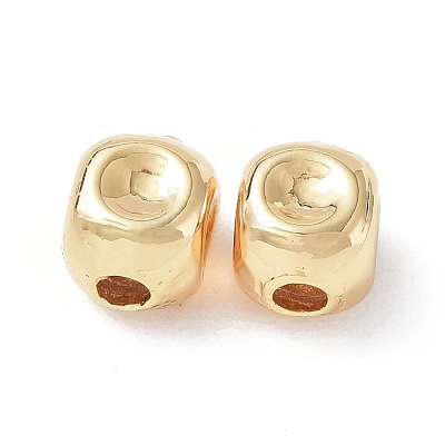 Brass Beads KK-P223-27G-1
