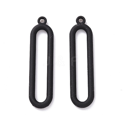 Spray Painted Alloy Pendants LS-FIND-G030-11-1