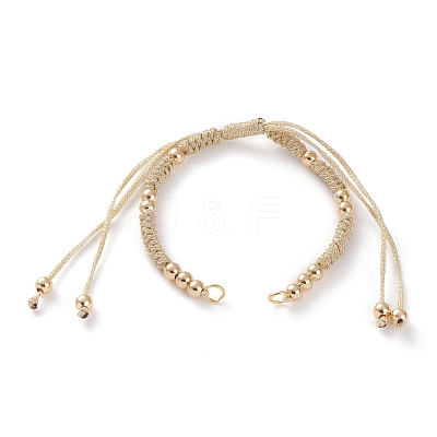 Adjustable Polyester Braided Cord Bracelet Making AJEW-JB00892-06-1