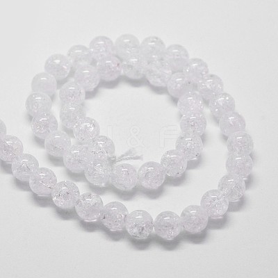 Natural Crackle Quartz Beads Strands G-D840-01-4MM-1