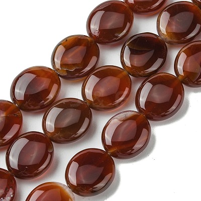 Natural Carnelian(Dyed & Heated) Beads Strands G-K365-B01-02-1