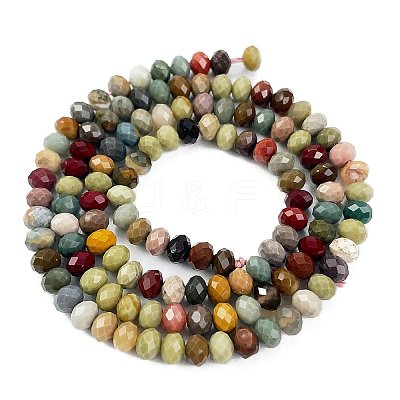 Natural Alashan Agate Beads Strands X-G-C127-B01-01-1