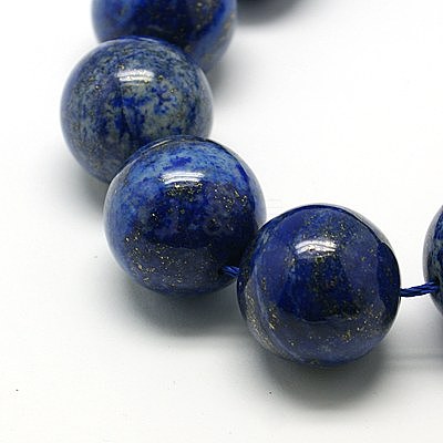 Natural Lapis Lazuli Beads Strands G-J001I-20mm-1