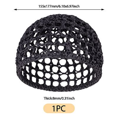 1Pc Cloth African Kufei Hat for Women AJEW-TADJ0001-12F-1