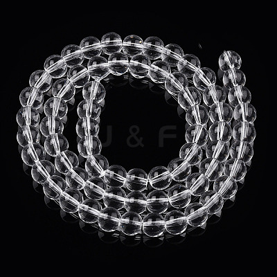 Transparent Glass Beads Strands LS-GLAA-T032-T6mm-13-1