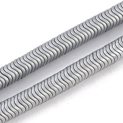 Electroplated Synthetic Non-magnetic Hematite Beads Strands G-H020-M01-26-1