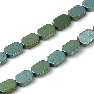 Electroplated Synthetic Non-Magnetic Hematite Beads Strands G-E610-A01-GR-1