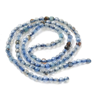 Natural Agate Beads Strands G-H302-A04-02-1