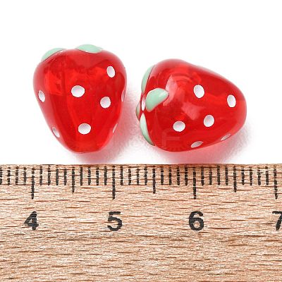 Transparent Acrylic Enamel Beads AC-CBA0B6E-01B-1