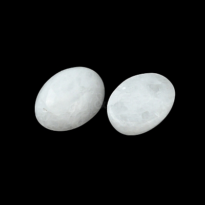 Natural White Jade Cabochons G-A094-01B-13-1