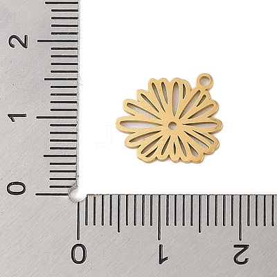 304 Stainless Steel Pendants STAS-S139-06G-04-1