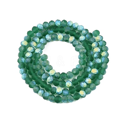 Transparent Glass Beads Strands LS-EGLA-A044-T3mm-MB18-1