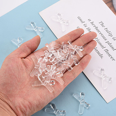 Transparent Acrylic Beads X-TACR-S154-55B-205-1