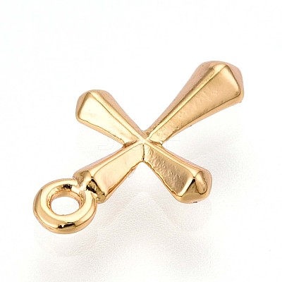 Brass Pendants KK-T075-42G-1