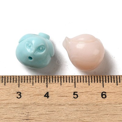 Synthetic Coral Carved Beads CORA-A011-01B-1