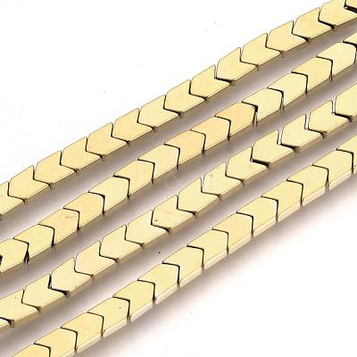 Electroplate Non-magnetic Synthetic Hematite Beads Strands G-Q486-69F-1