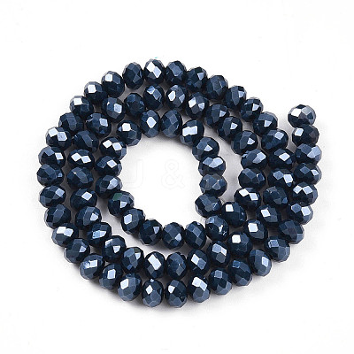 Electroplate Glass Beads Strands LS-EGLA-A044-P6mm-A16-1