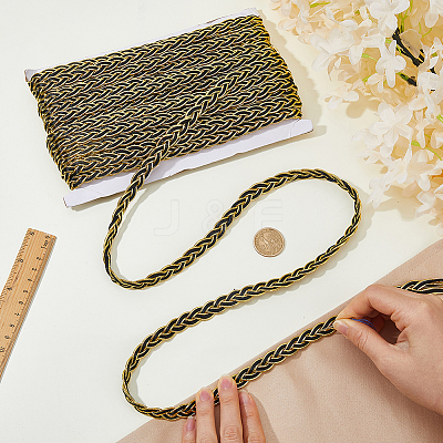 Polyester Braided Lace Ribbons OCOR-WH0105-181C-1
