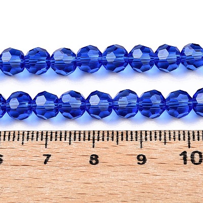 Transparent Glass Beads EGLA-A035-T4mm-D21-1