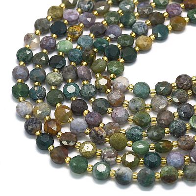 Natural Indian Agate Beads Strands G-C116-A13-02-1