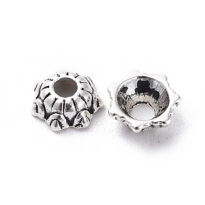 Tibetan Silver Bead Caps LS-AA220-1