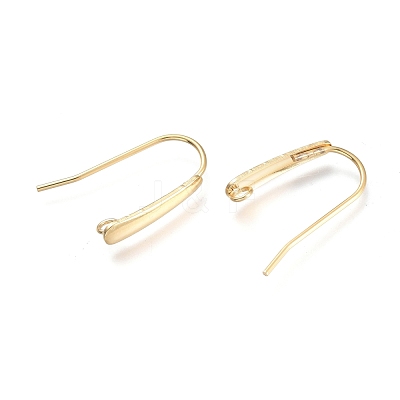 304 Stainless Steel Earring Hooks STAS-K211-02G-1