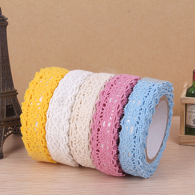 Flower Fabric Cord OCOR-S091-1.8cm-1