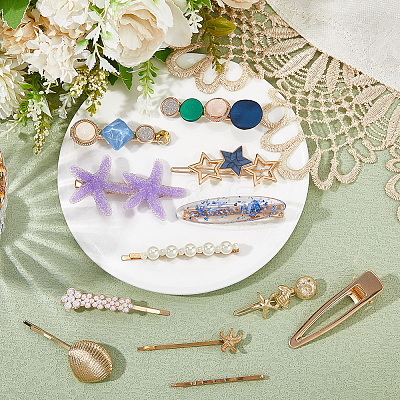 Zinc Alloy Alligator Hair Clips PHAR-SP0001-07-1