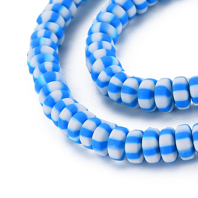 Handmade Polymer Clay Beads Strands CLAY-N008-042G-1