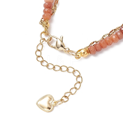 Natural Malaysia Jade Multi-strand Bracelets BJEW-JB12439-01-1