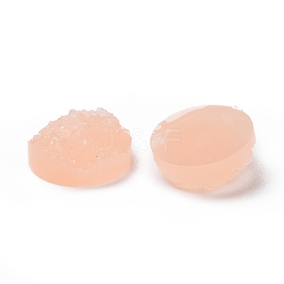 Druzy Resin Cabochons LS-CRES-S040-12mm-19-1