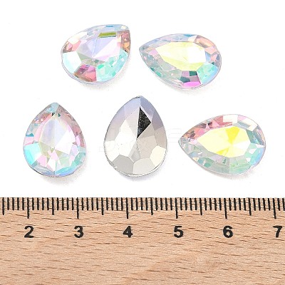 Imitation Taiwan Acrylic Rhinestone Cabochons GACR-A017-13x18mm-17-1