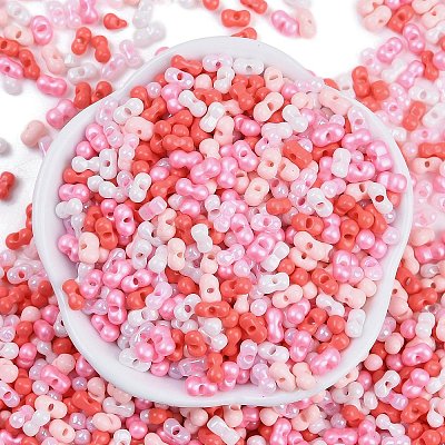 Glass Seed Beads SEED-K010-03P-1