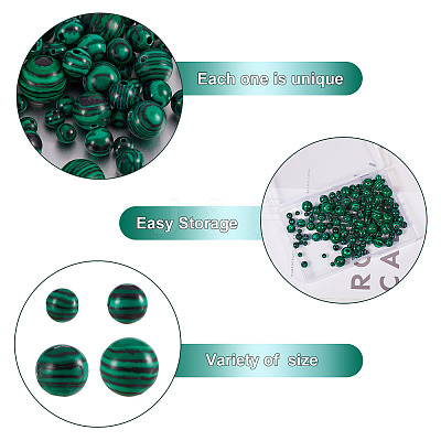 200Pcs 4 Style Gemstone Strands G-CF0001-01-1