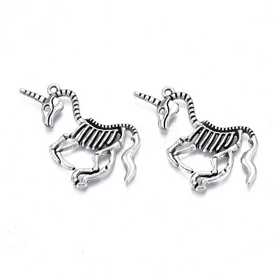 Tibetan Style Alloy Pendants TIBE-N010-54-1