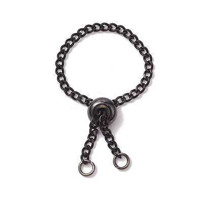 304 Stainless Steel Chain Ring Components RJEW-JR00666-03-1