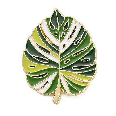 Monstera Deliciosa Enamel Pins X-JEWB-I060-01G-02-1