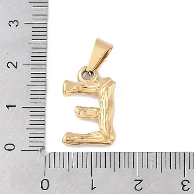 304 Stainless Steel Pendants LS-STAS-F235-01G-E-1