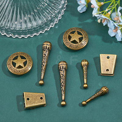 DIY Bolo Tie Jewelry Making Finding Kit DIY-CA0005-42AB-1