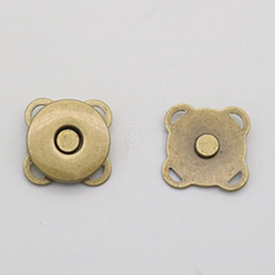 Alloy Magnetic Buttons Snap Magnet Fastener PURS-PW0005-066B-AB-1
